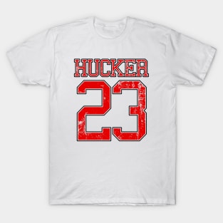 HUCKER Twenty Three Red T-Shirt